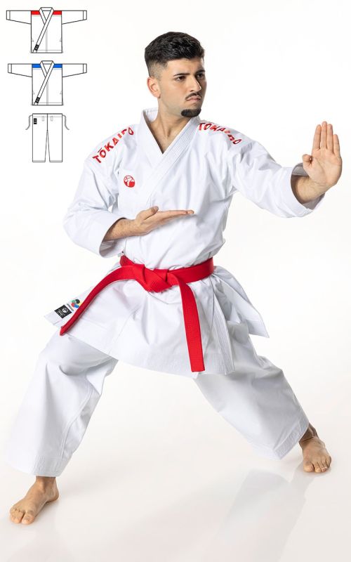 Karateanzug Set, TOKAIDO Kata Master Duo, WKF, 14 oz